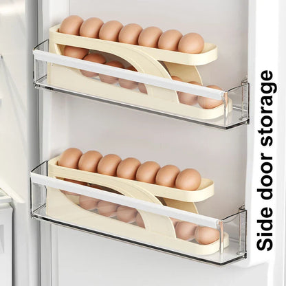 Slide-Out Automatic Egg Holder