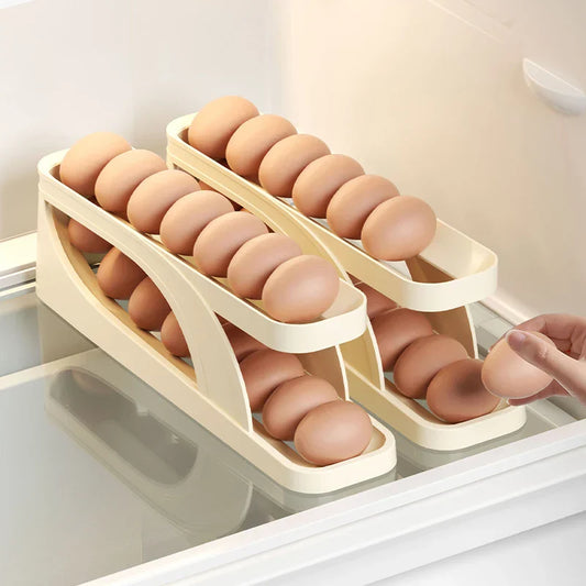 Slide-Out Automatic Egg Holder