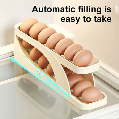 Slide-Out Automatic Egg Holder