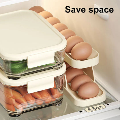 Slide-Out Automatic Egg Holder