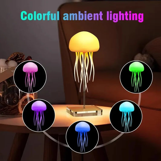 3D Jellyfish RGB Night Light