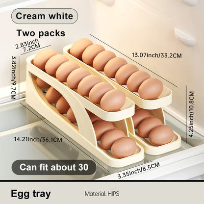 Slide-Out Automatic Egg Holder